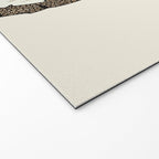 Indian desert cat off white Welcome Mat Gallery Image 2
