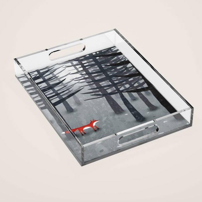 The Fox and the Forest Acrylic Tray Gallery Image 1