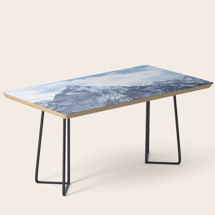 Snowy Mountain Peaks Coffee Table Gallery Image 1