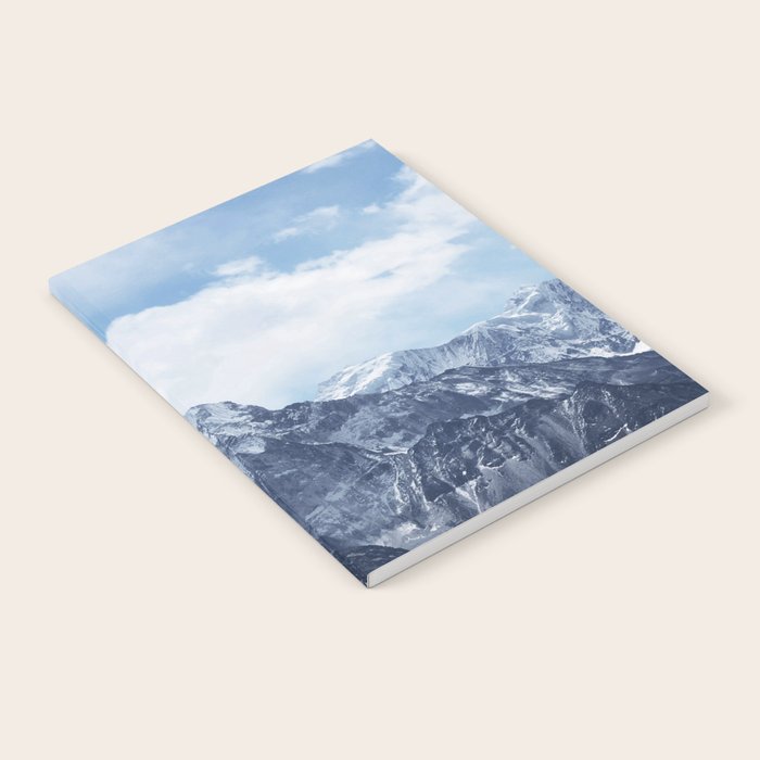 Snowy Mountain Peaks Notebook Gallery Image 2