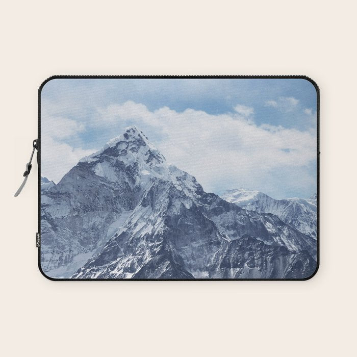 Snowy Mountain Peaks Laptop Sleeve Gallery Image 1