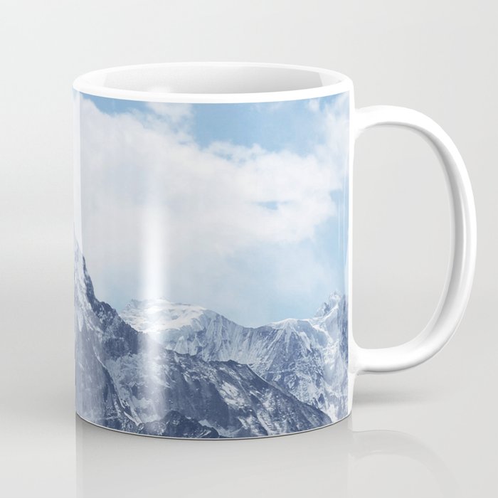 Snowy Mountain Peaks Coffee Mug Gallery Image 1