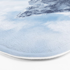 Snowy Mountain Peaks Bath Mat Gallery Image 3