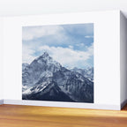 Snowy Mountain Peaks Wall Mural Gallery Image 2