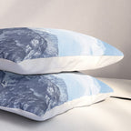 Snowy Mountain Peaks Pillow Sham Gallery Image 3