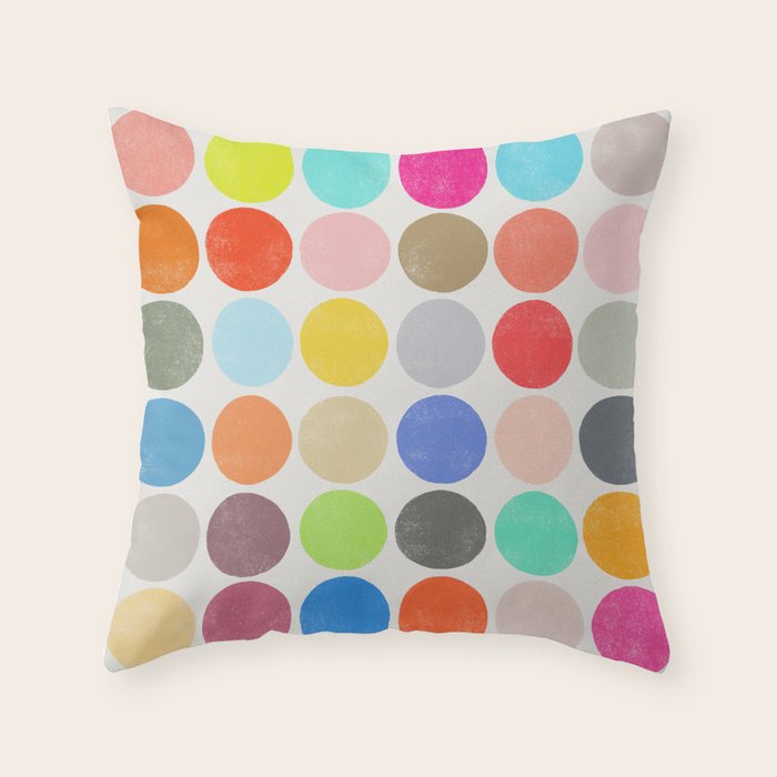 colorplay 1v Throw Pillow Gallery Image 1
