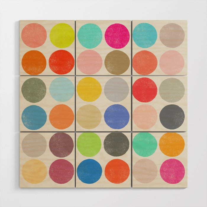 colorplay 1v Wood Wall Art Gallery Image 1