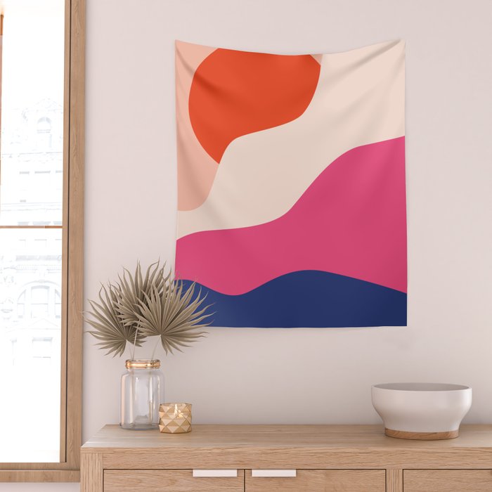 Hello Wall Tapestry Gallery Image 2