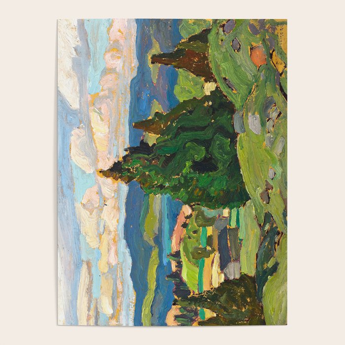 Canadian Landscape Franklin Carmichael Art Nouveau Post-Impressionism Poster Gallery Image 4