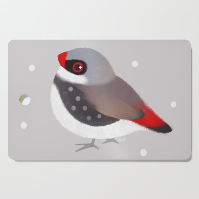 Diamond Firetail Cutting Board Gallery Image 1