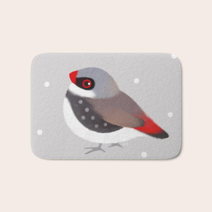 Diamond Firetail Bath Mat Gallery Image 1