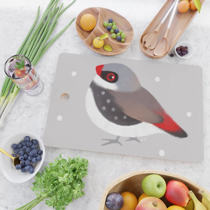 Diamond Firetail Cutting Board Gallery Image 2