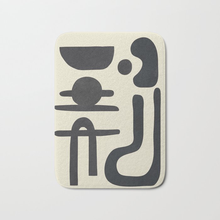 Abstract Colorful Setting 9 Bath Mat Gallery Image 1