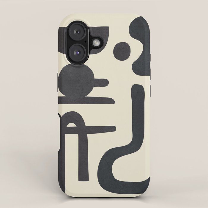 Abstract Colorful Setting 9 iPhone Case Gallery Image 1