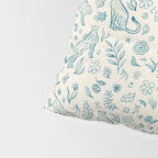 Cheetahs and Plants  Pillow Sham Gallery Image 4