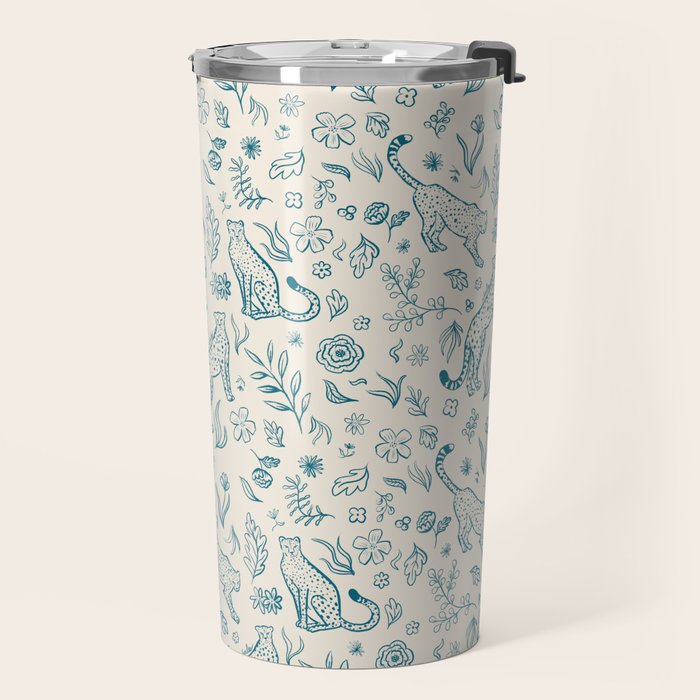 Cheetahs and Plants  Travel Mug Gallery Image 2