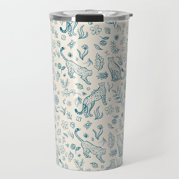 Cheetahs and Plants  Travel Mug Gallery Image 1