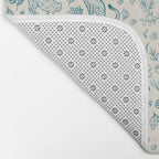 Cheetahs and Plants  Bath Mat Gallery Image 2