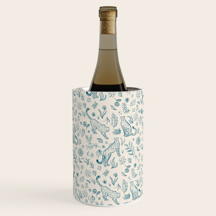 Cheetahs and Plants  Wine Chiller Gallery Image 1