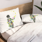 She's a Whirlwind Pillow Sham Gallery Image 2