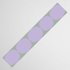 Lilac and Sage Shapes Table Runner Gallery Image 3