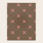 Geometric Retro Diamond Pattern Notebook Gallery Image 4