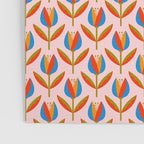 Bohemian Summer Tulips Pattern Poster Gallery Image 3
