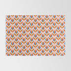 Bohemian Summer Tulips Pattern Rug Gallery Image 2