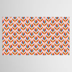 Bohemian Summer Tulips Pattern Tablecloth Gallery Image 2