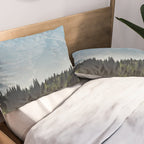 Epic Forest Mountain Adventure - Mount Rainier National Park Pillow Sham Gallery Image 2