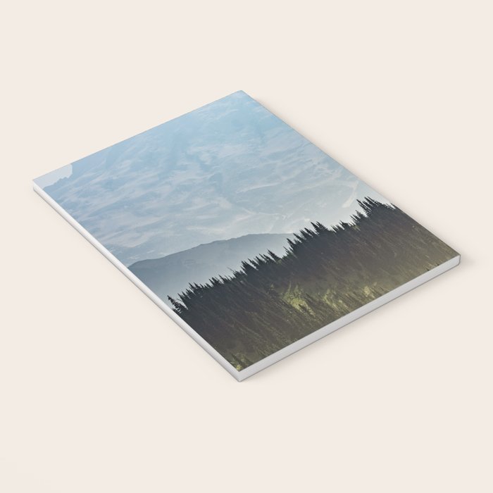 Epic Forest Mountain Adventure - Mount Rainier National Park Notebook Gallery Image 3