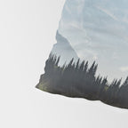 Epic Forest Mountain Adventure - Mount Rainier National Park Pillow Sham Gallery Image 4
