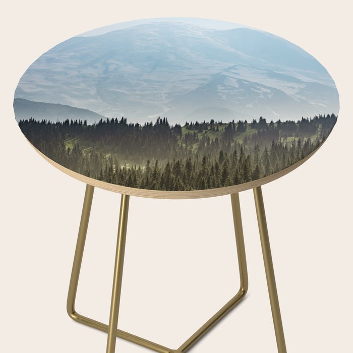 Epic Forest Mountain Adventure - Mount Rainier National Park Side Table Gallery Image 2