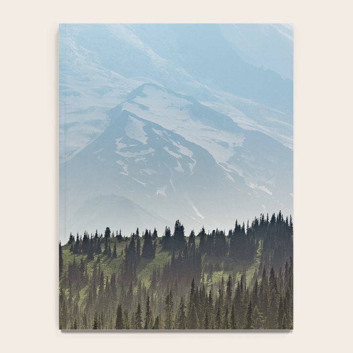Epic Forest Mountain Adventure - Mount Rainier National Park Notebook Gallery Image 4