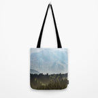 Epic Forest Mountain Adventure - Mount Rainier National Park Tote Bag Gallery Image 2