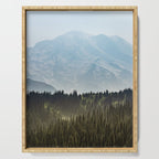 Epic Forest Mountain Adventure - Mount Rainier National Park Serving Tray Gallery Image 1