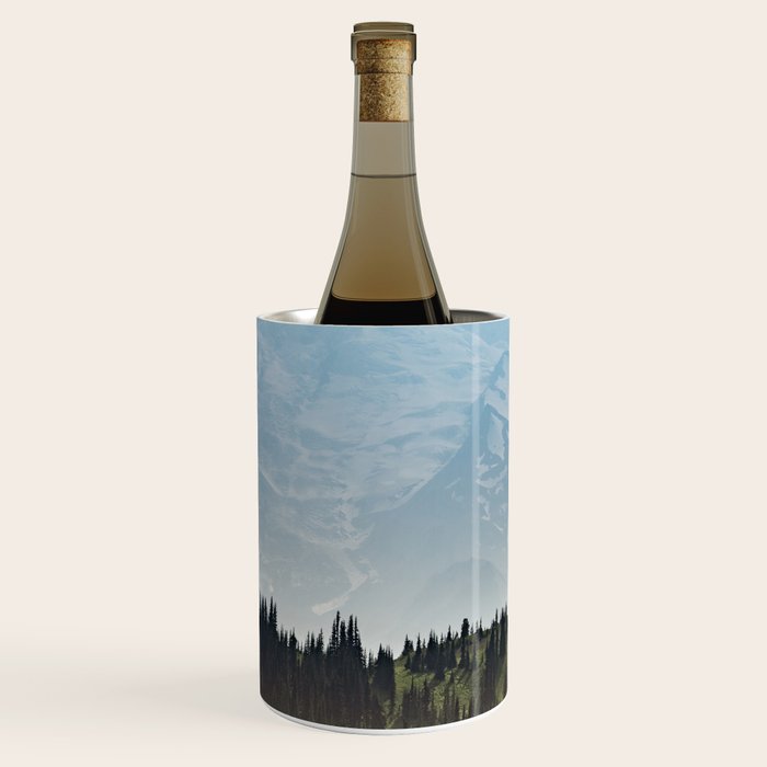 Epic Forest Mountain Adventure - Mount Rainier National Park Wine Chiller Gallery Image 1