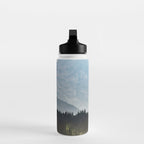 Epic Forest Mountain Adventure - Mount Rainier National Park Water Bottle Gallery Image 3