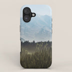 Epic Forest Mountain Adventure - Mount Rainier National Park iPhone Case Gallery Image 1
