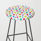 Rainbow Polka Dot Party Stool Gallery Image 2