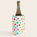 Rainbow Polka Dot Party Wine Chiller Gallery Image 2