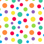 Rainbow Polka Dot Party Coffee Mug Gallery Image 2