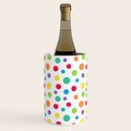 Rainbow Polka Dot Party Wine Chiller Gallery Image 3