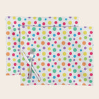 Rainbow Polka Dot Party Placemat Gallery Image 1