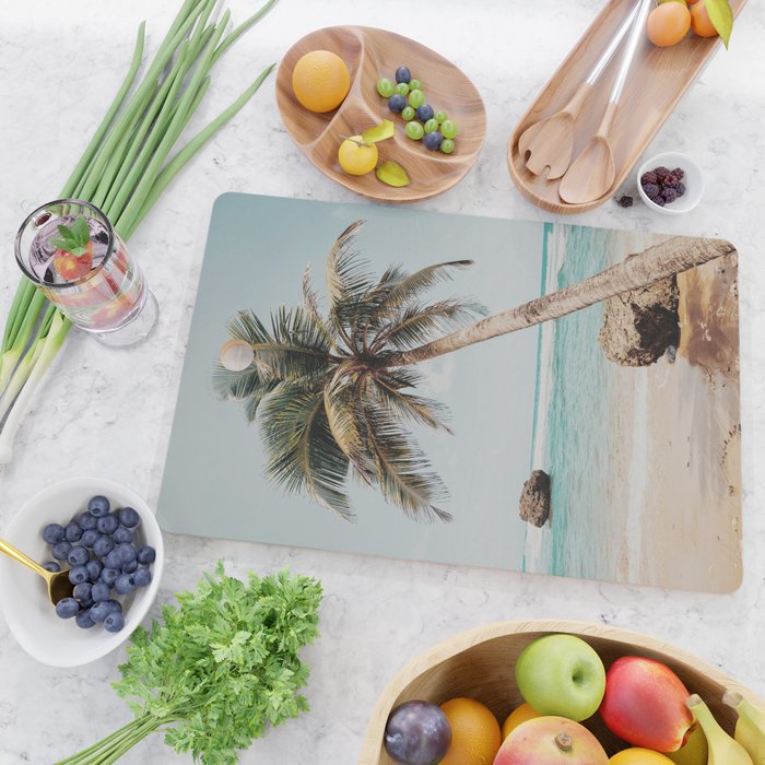 a palm tree ii Cutting Board Gallery Image 2