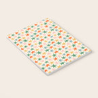 Retro christmas star shape art pattern Notebook Gallery Image 3