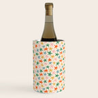 Retro christmas star shape art pattern Wine Chiller Gallery Image 3