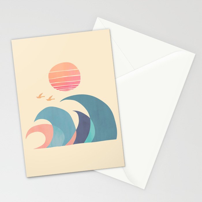 Ocean call Stationery Card Gallery Image 2