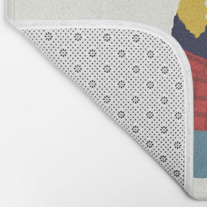 Rugged Roger - the lumberjack Bath Mat Gallery Image 2