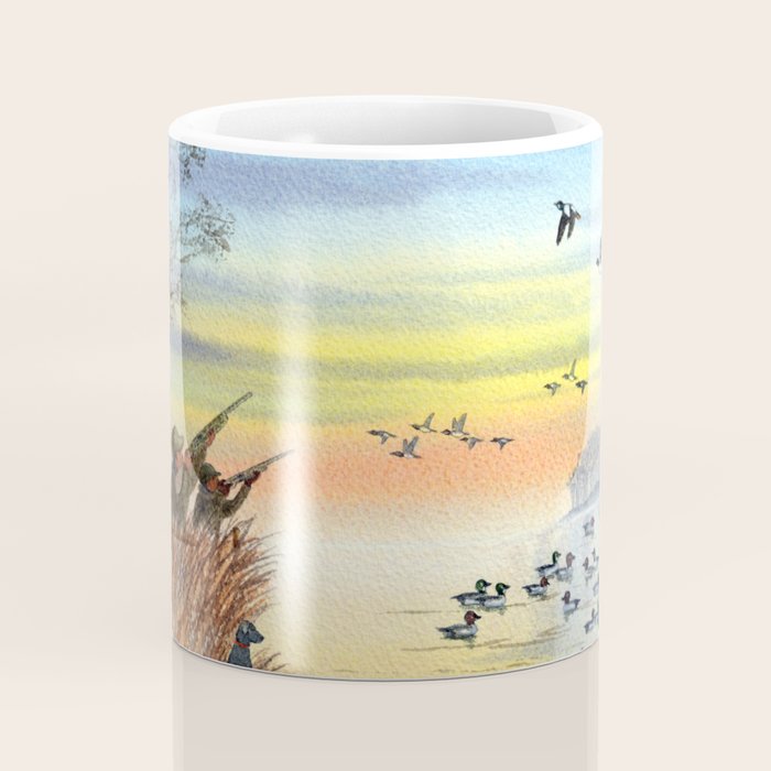 Duck Hunting With Dad For Goldeneye Coffee Mug Gallery Image 4